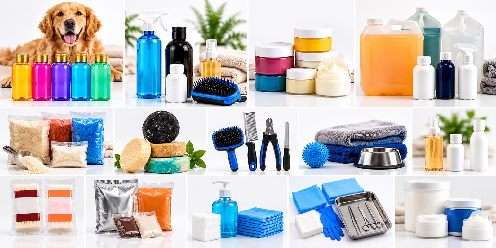 Productos de cuidado y estética para mascotas